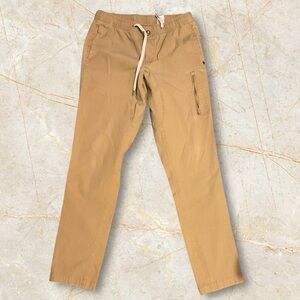 VUORI Mens Khaki Ripstop Pant